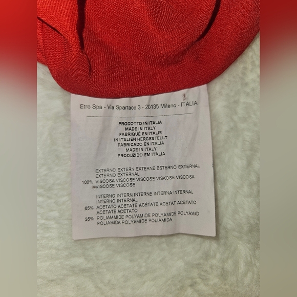 Etro Milano Paisley Print Mini Dress Size M - Picture 7 of 7